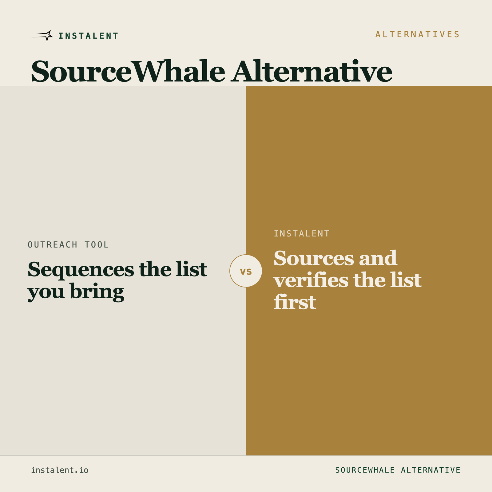 A SourceWhale Alternative That Sources and Verifies, Not Just Sequences