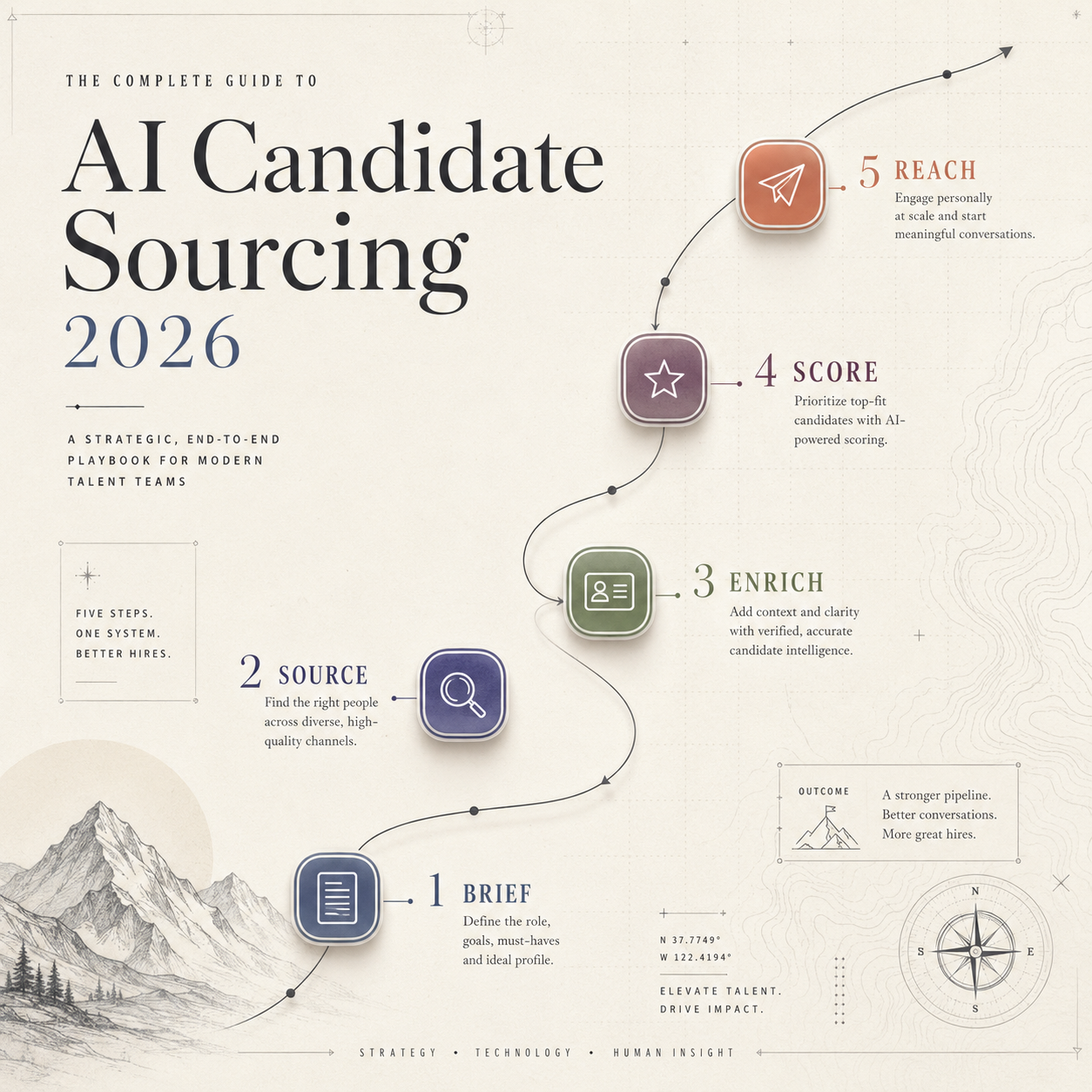 The Complete Guide to AI Candidate Sourcing in 2026